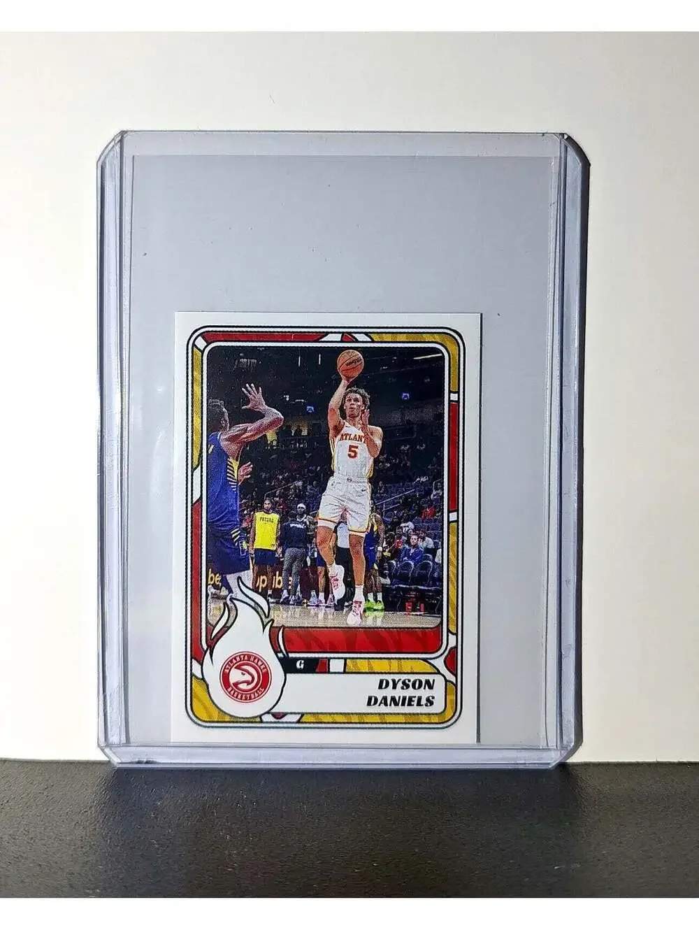 Dyson Daniels Rookie 2024-25 Panini NBA #107 Sticker Card Atlanta Hawks